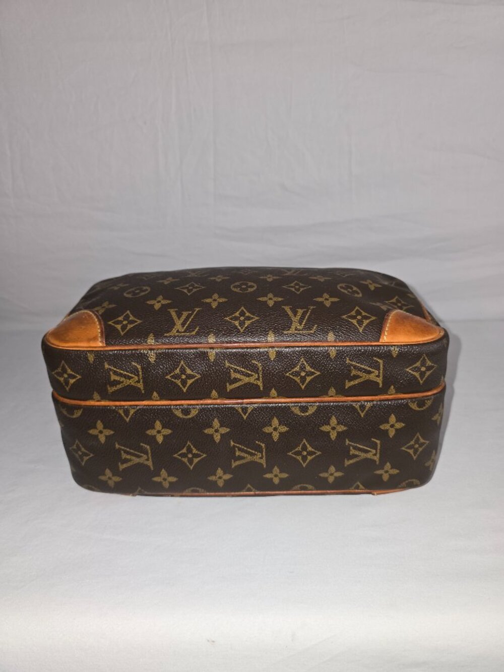 Vtg Louis Vuitton Nil Monogram Canvas Reporter Shoulder Bag Authentic AS IS - Picture 14 of 16